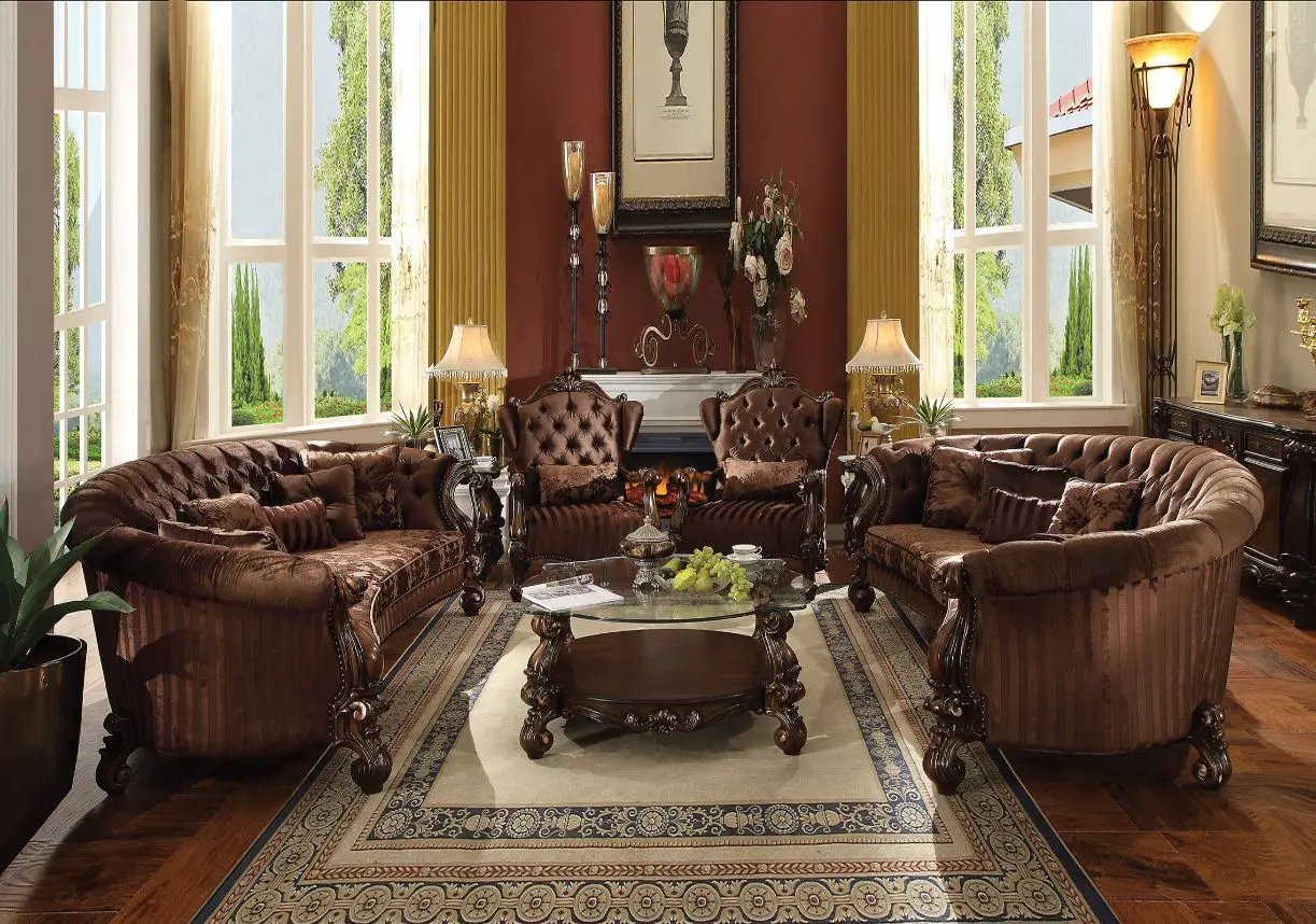 Versailles - Sofa (w/5 Pillows) by Unique Piece Furniture