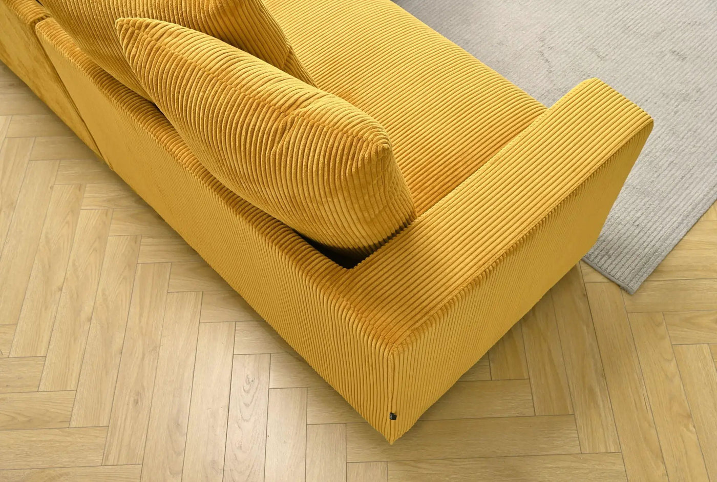 Luxe - Oversized 2 Piece Sectional Couches For Living Room, L Shaped Sofa With Chaise by Unique Piece Furniture