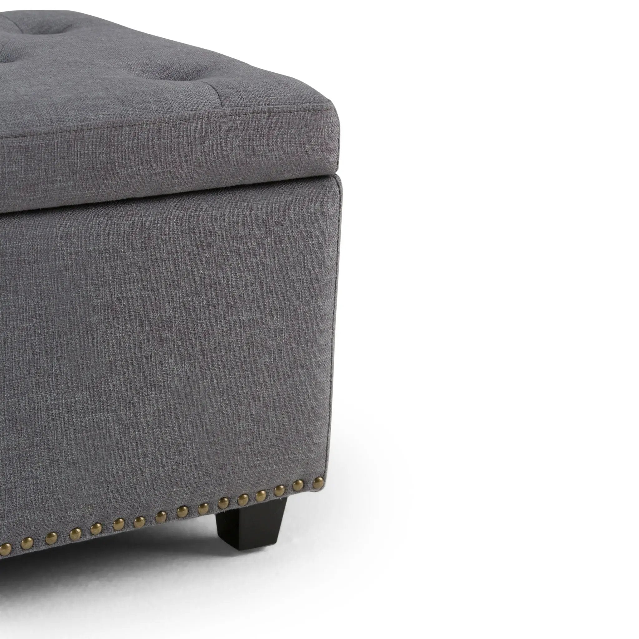 Hamilton - Upholstered Storage Ottoman by HouseOfZazla