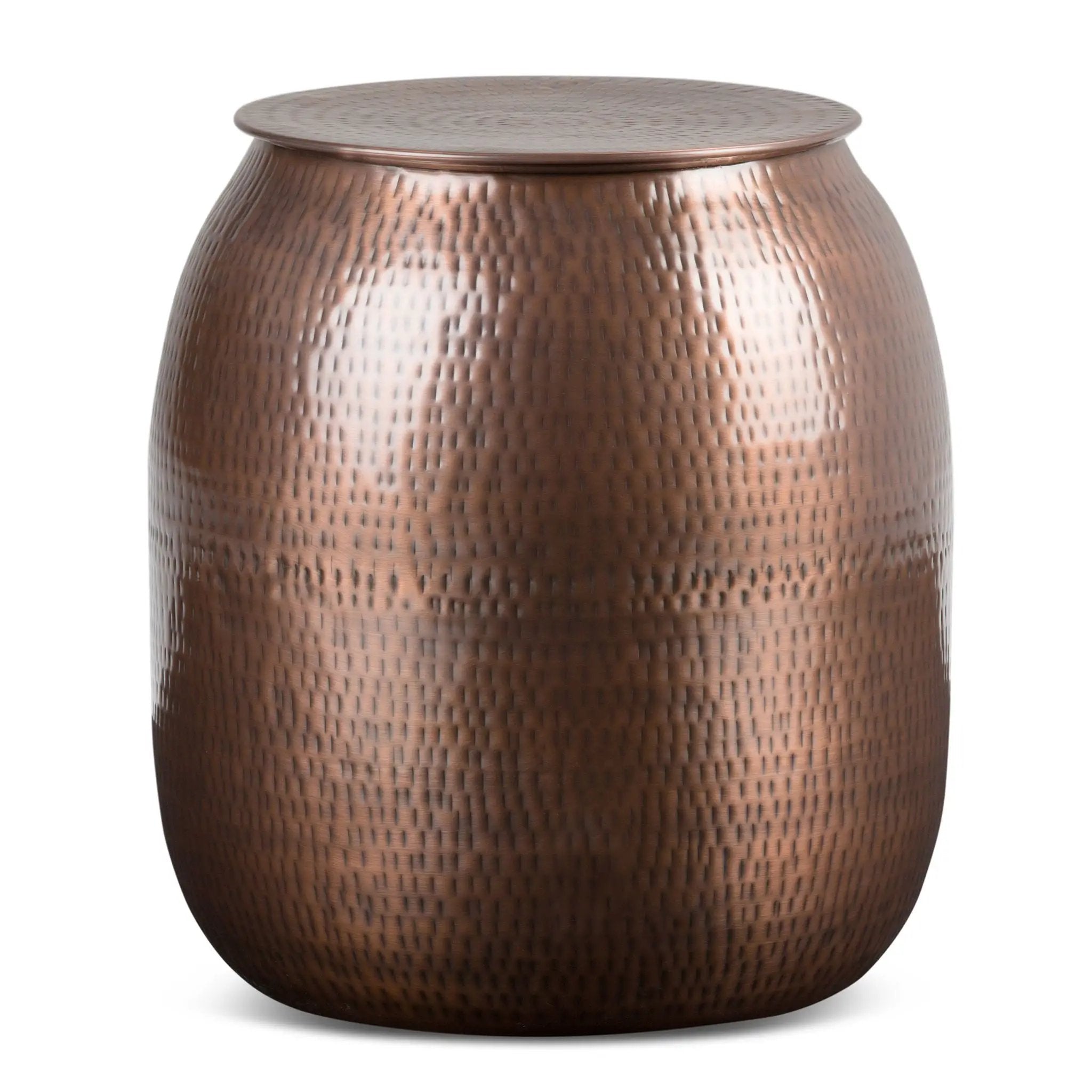 Griffen - Handcrafted Metal Storage Accent Table by Unique Piece Furniture