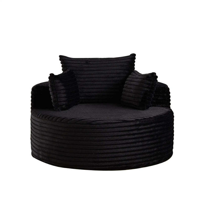 Modern Single Sofa With Backrest Pillow For Living Room by HouseOfZazla