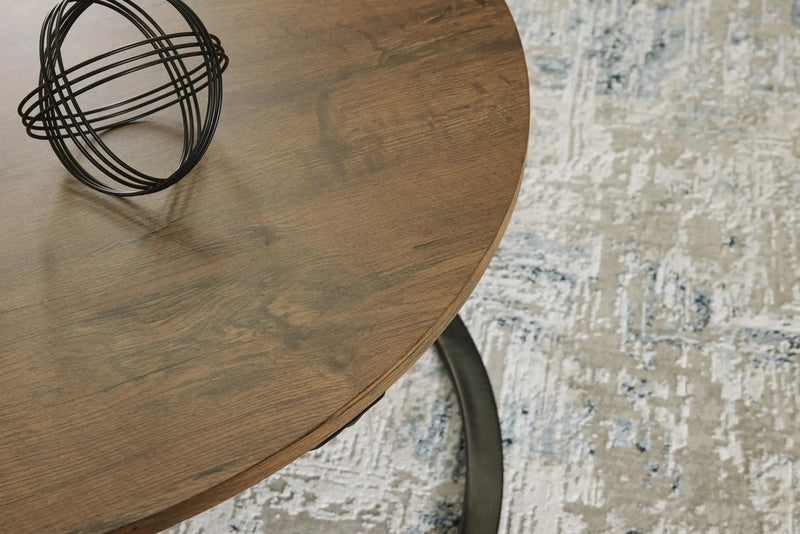Cassbryn - Occasional Table Set (Set of 3) - Brown / Black by Unique Piece Furniture