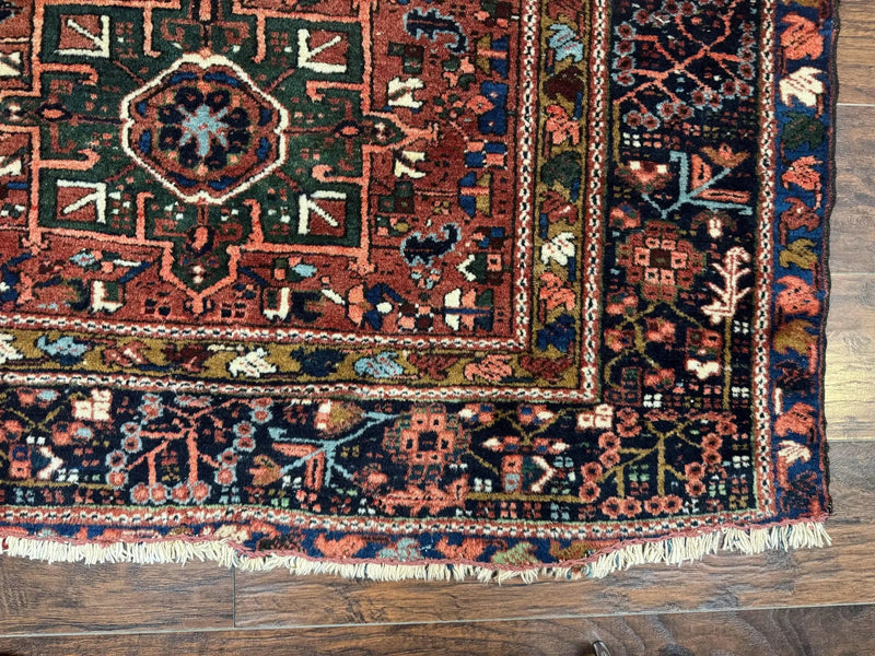Antique Persian Karajeh Heriz Rug 5x6 by Jewel Rugs