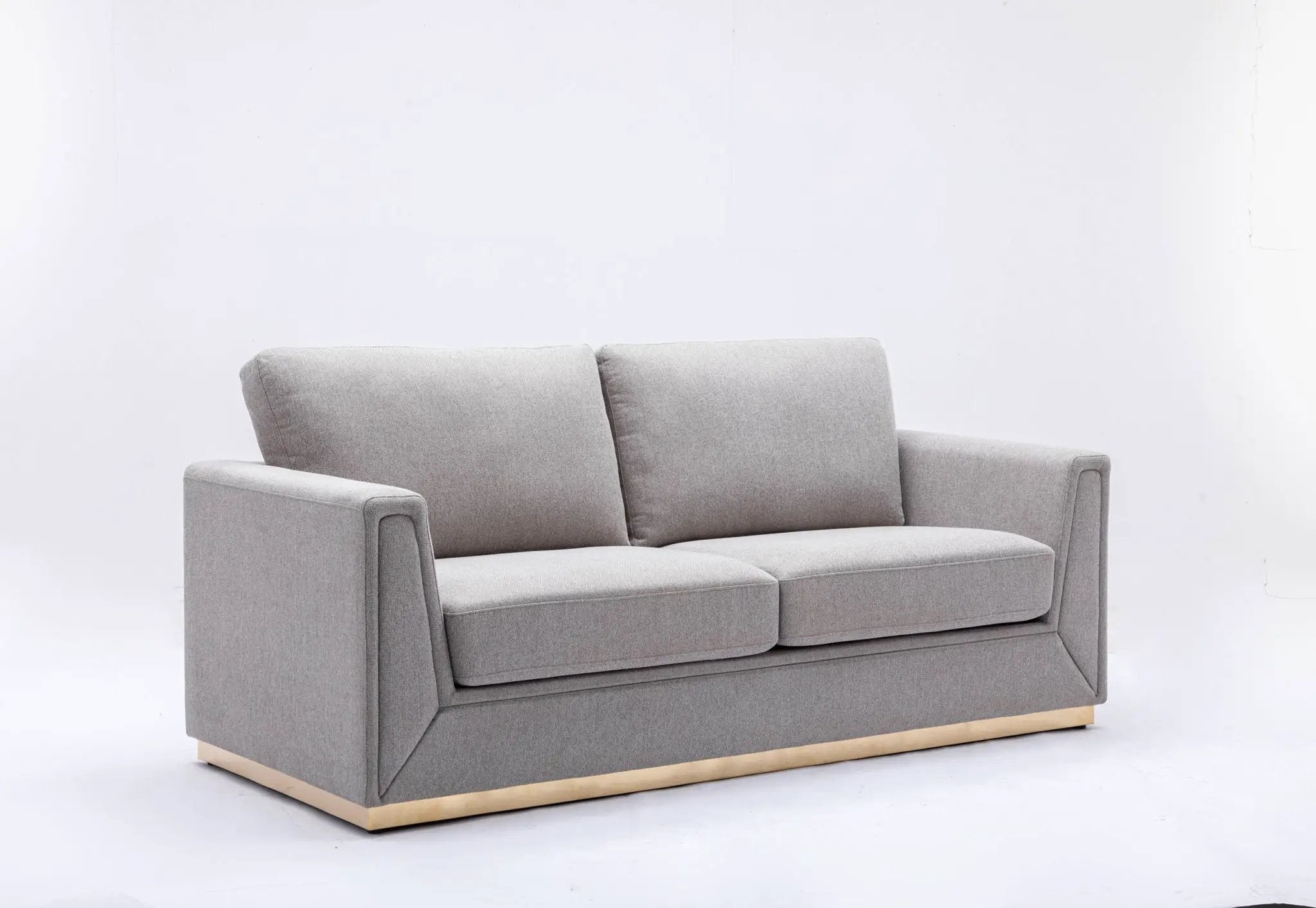 Valin - Linen Sofa For Living Room - Gray by Unique Piece Furniture