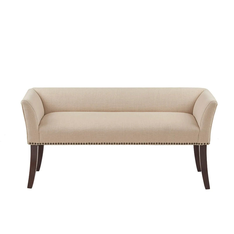 Elegant Design Bench Upholstery, Solid Wood Frame by HouseOfZazla
