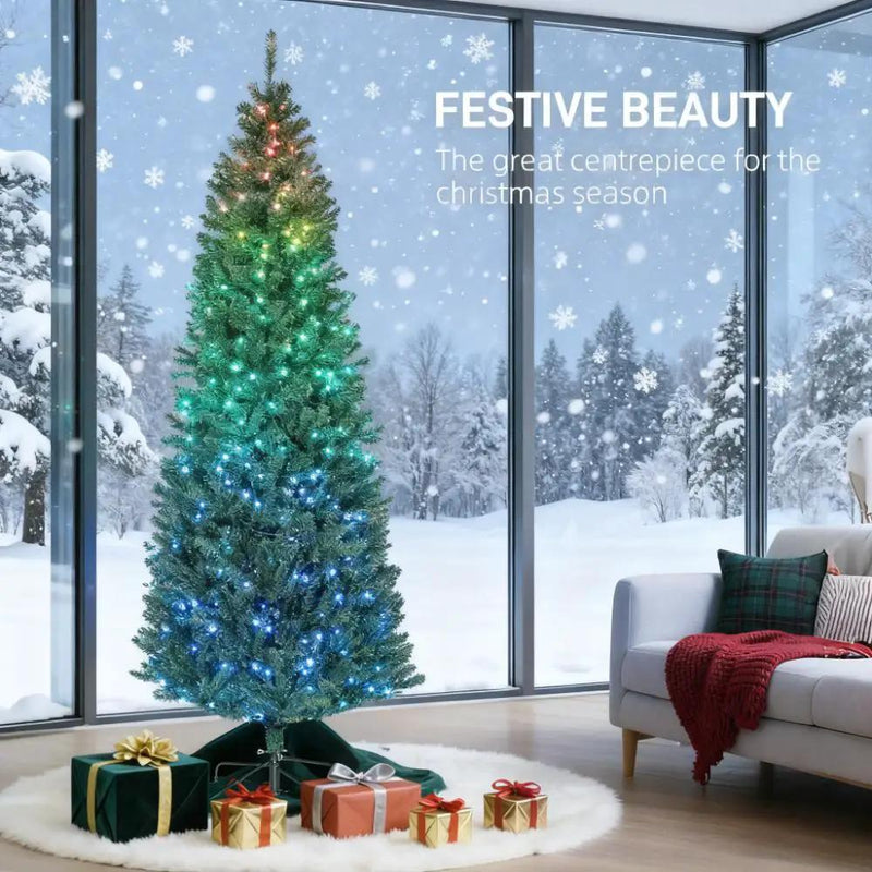 7ft Artificial Christmas Tree by HouseOfZazla