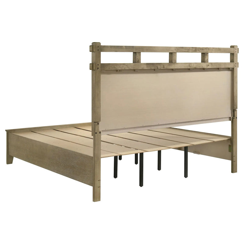 Hazlewood 5-piece Eastern King Bedroom Set Vineyard Oak by Unique Piece Furniture