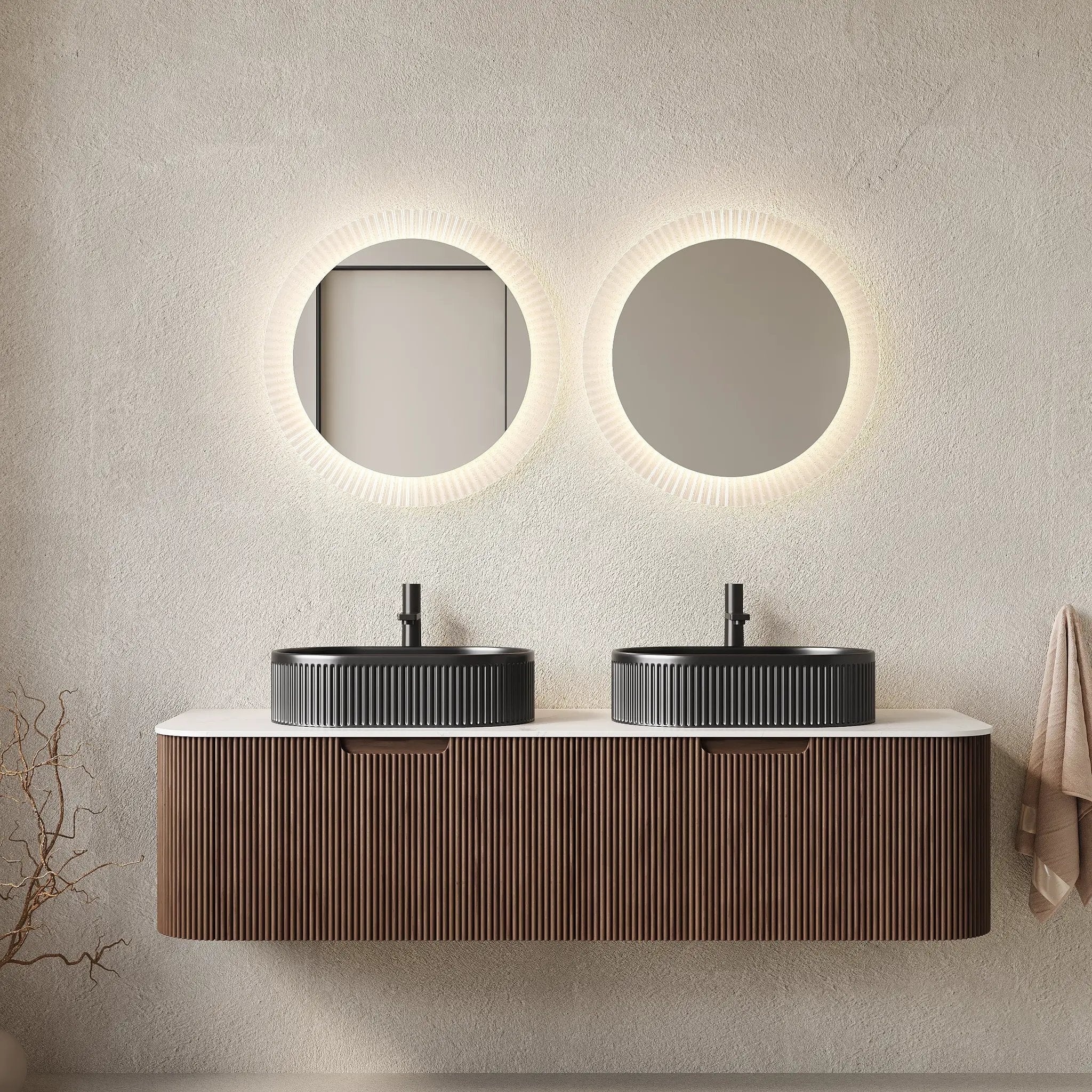 Dina 60" Bathroom Vanity & Sinks by HouseOfZazla