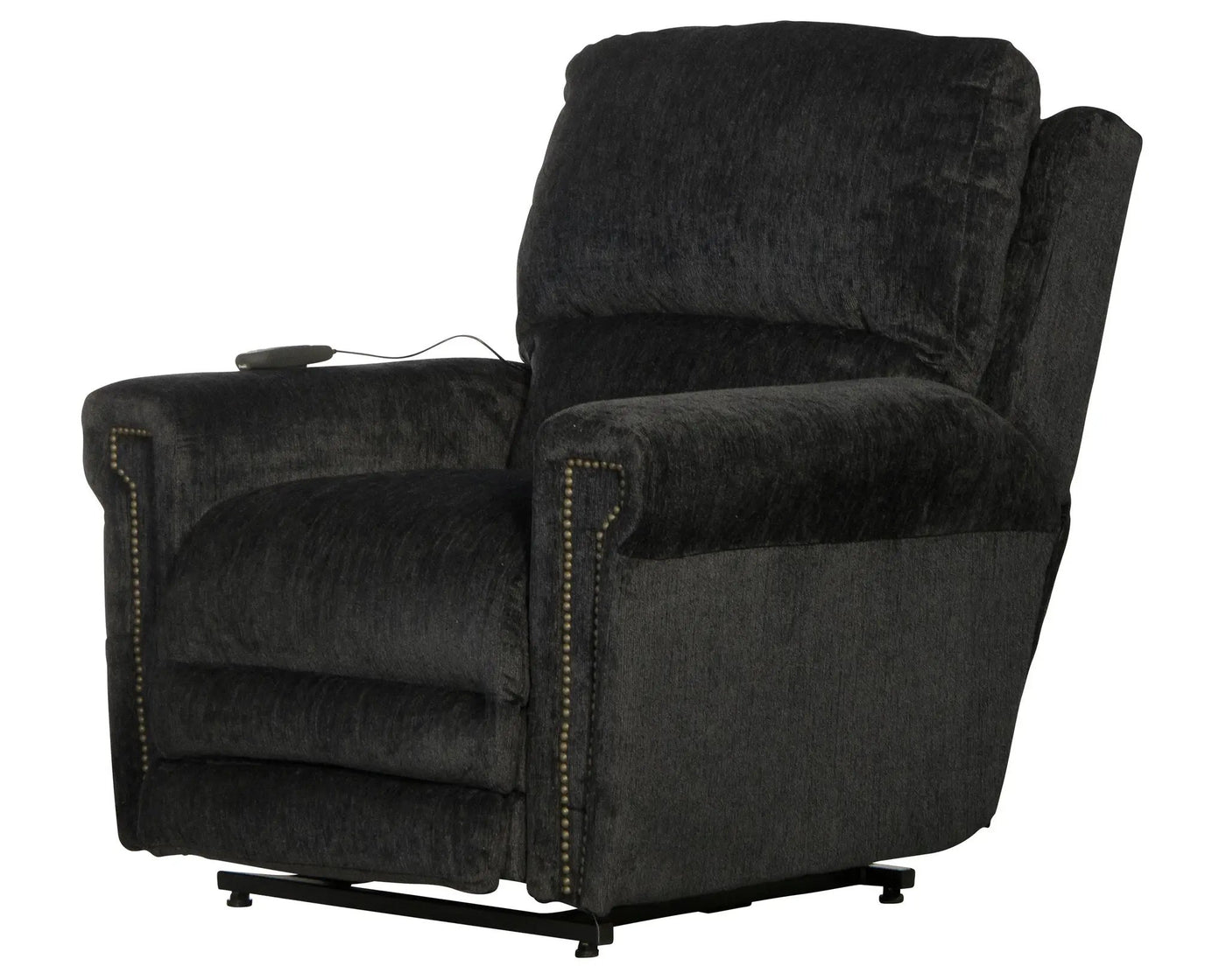 Warner - Power Headrest With Lumbar Power Lay Flat Recliner by Unique Piece Furniture
