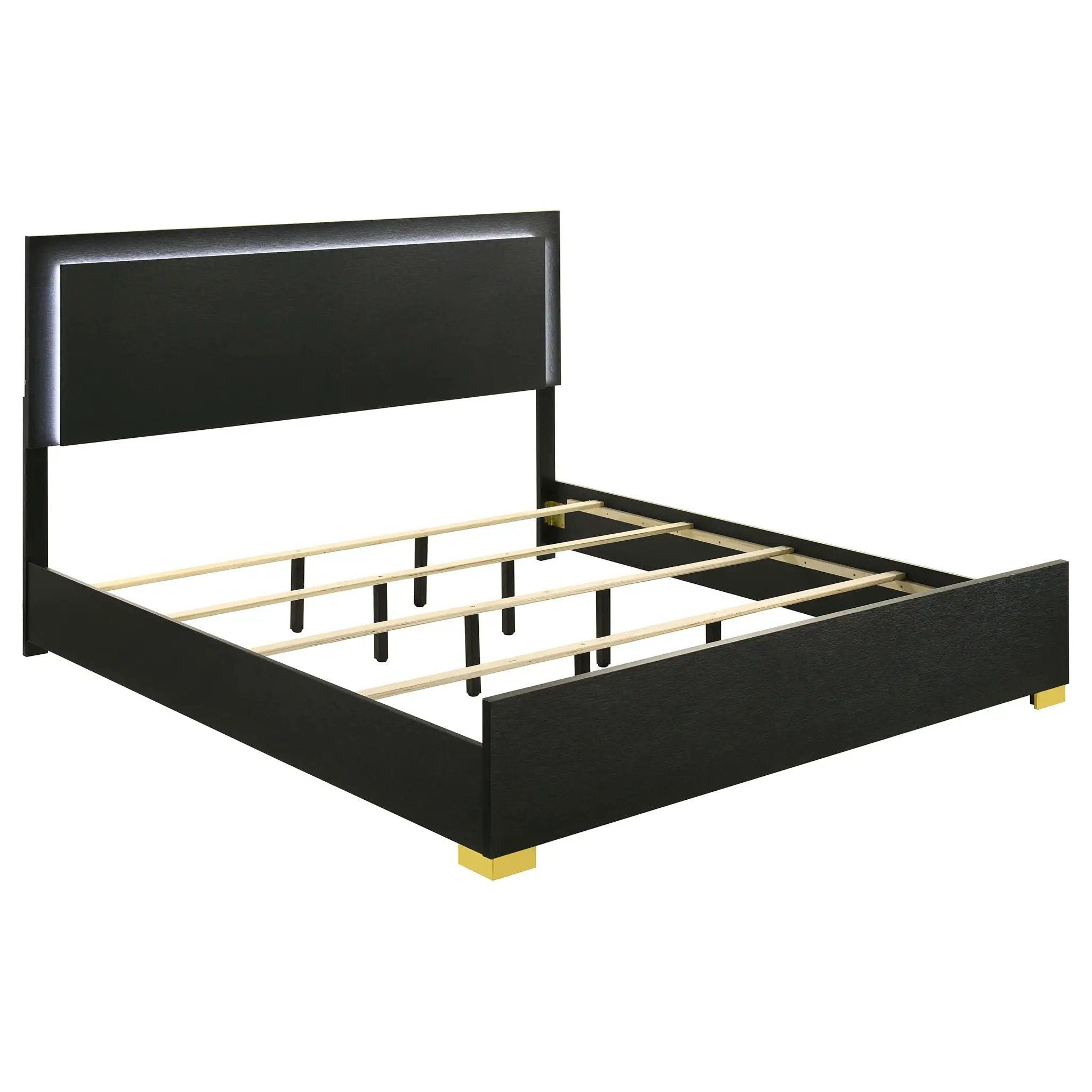 Marceline 5-piece Eastern King Bedroom Set Black by Unique Piece Furniture