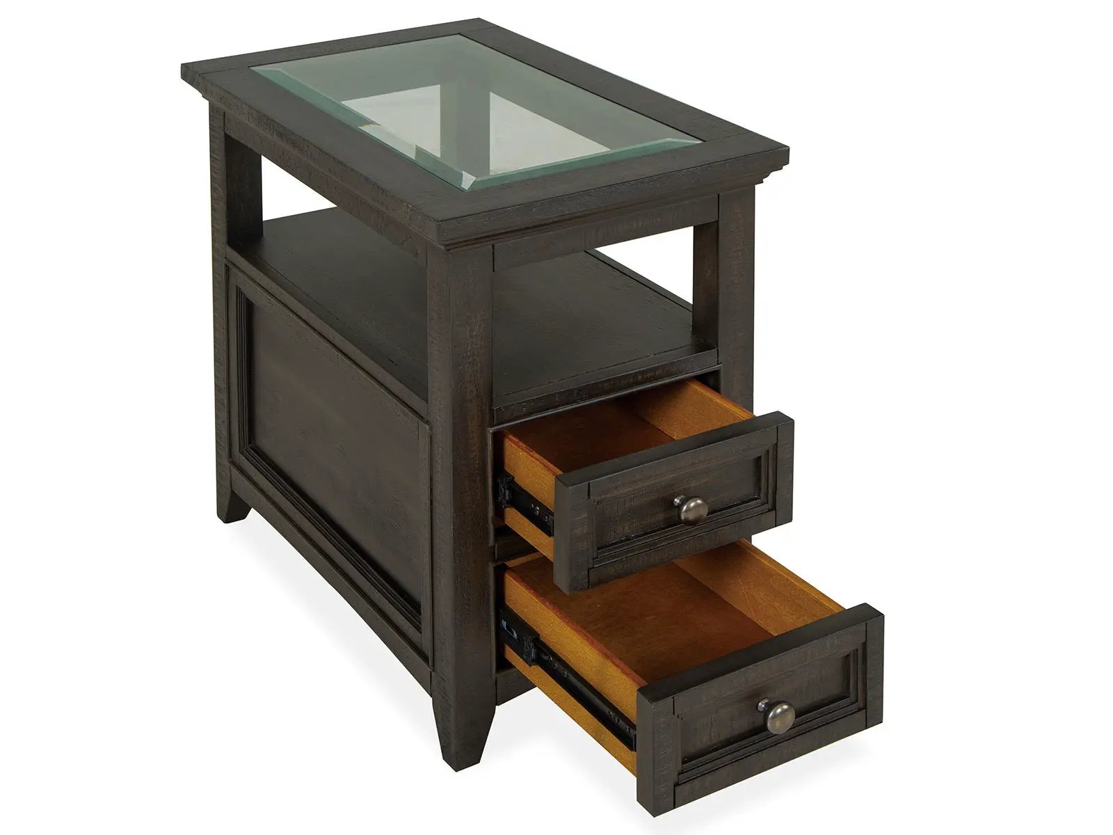 Westley Falls - Chairside End Table - Graphite by Unique Piece Furniture