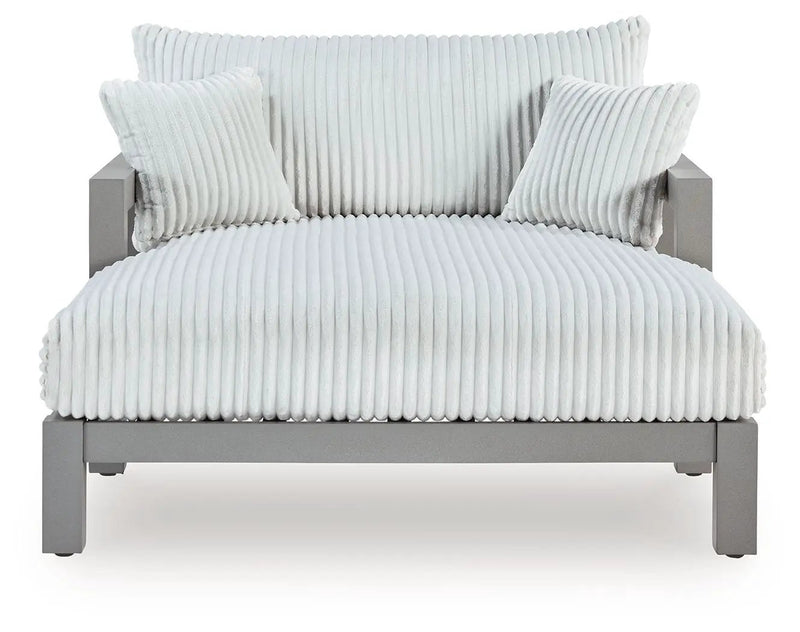 Hurley Park - Chaise Lounge With Cushion - Gray by Unique Piece Furniture
