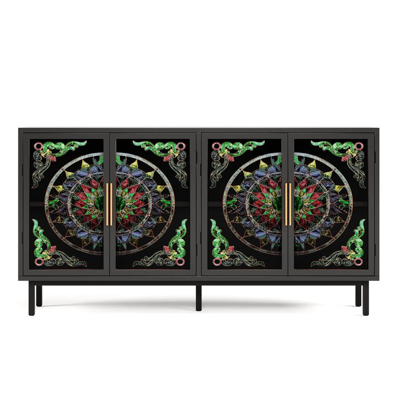 Decorative Cabinet with 4 Doors by HouseOfZazla