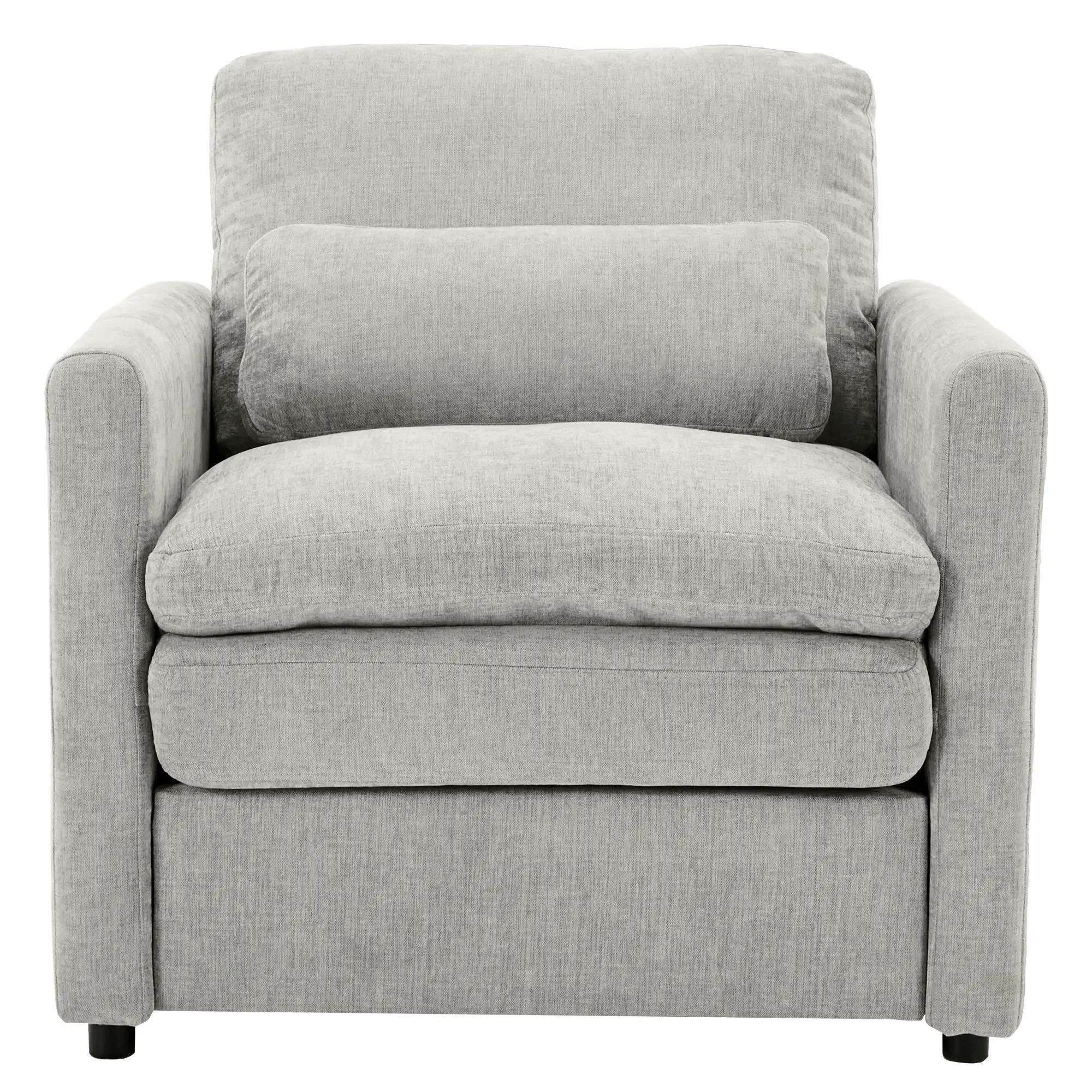 Cozy Upholstered Cushion Armchair For Living Room by HouseOfZazla