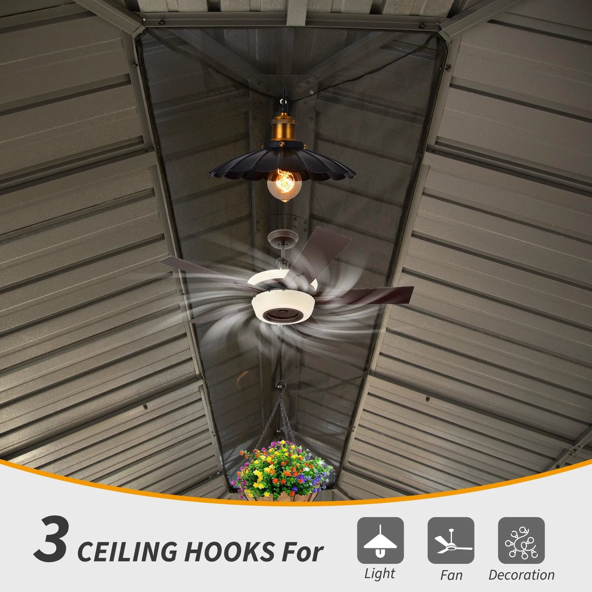 12' X 20' Hardtop Gazebo by HouseOfZazla