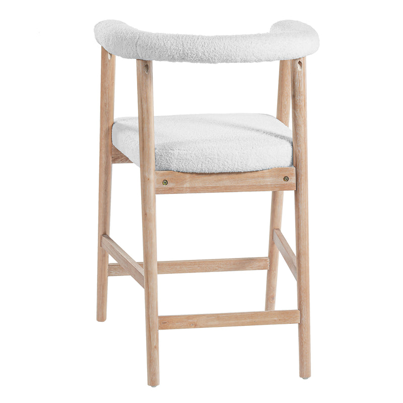 25" Seat Height Bar Stools with Back, Set of 2 by HouseOfZazla