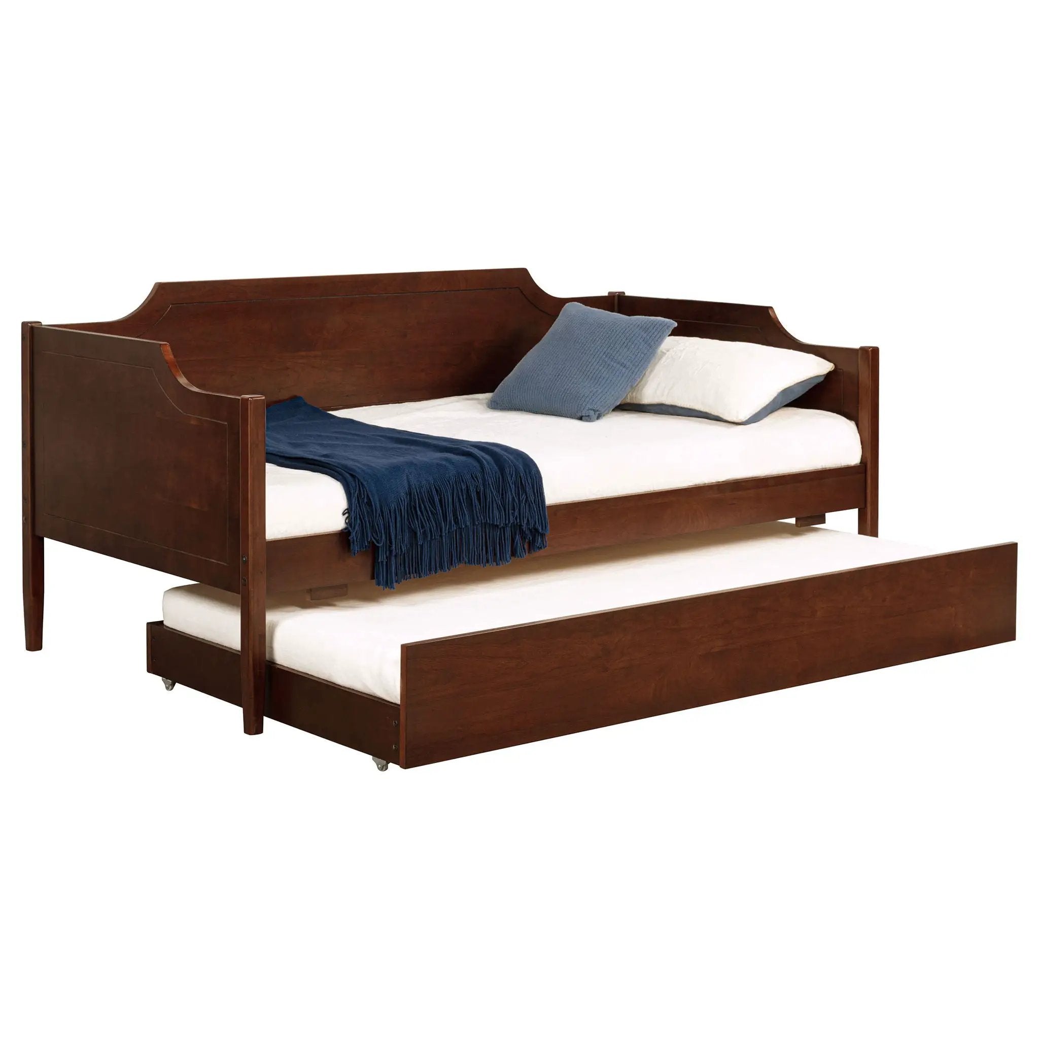 Twin Daybed With Trundle - Cherry by HouseOfZazla