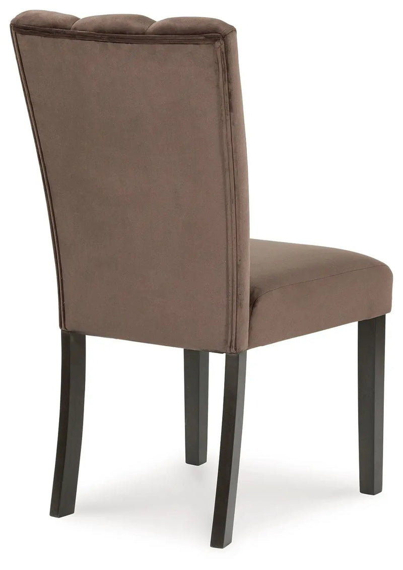 Jeshina - Dining Upholstered Side Chair (Set of 2) - Mocha by Unique Piece Furniture
