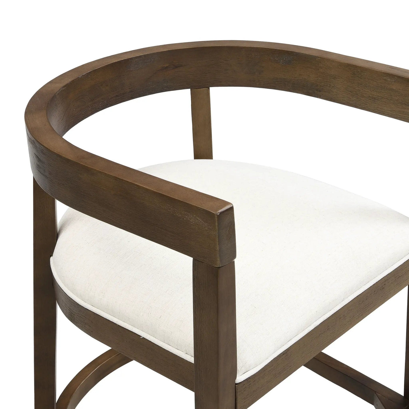 Modern Rubberwood Counter Stool Set With Upholstered Seats by HouseOfZazla