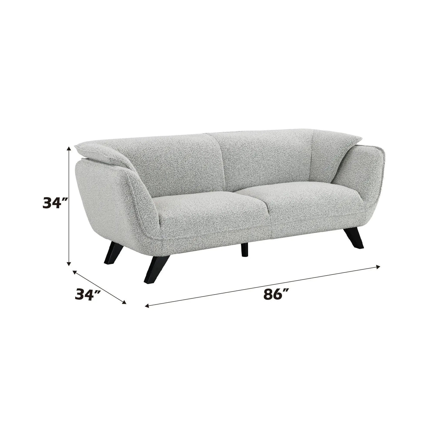 Nayeli Boucle Sofa by HouseOfZazla
