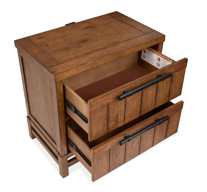 Conway - Drawer Nightstand - Honey Wheat, photo 5 of 7
