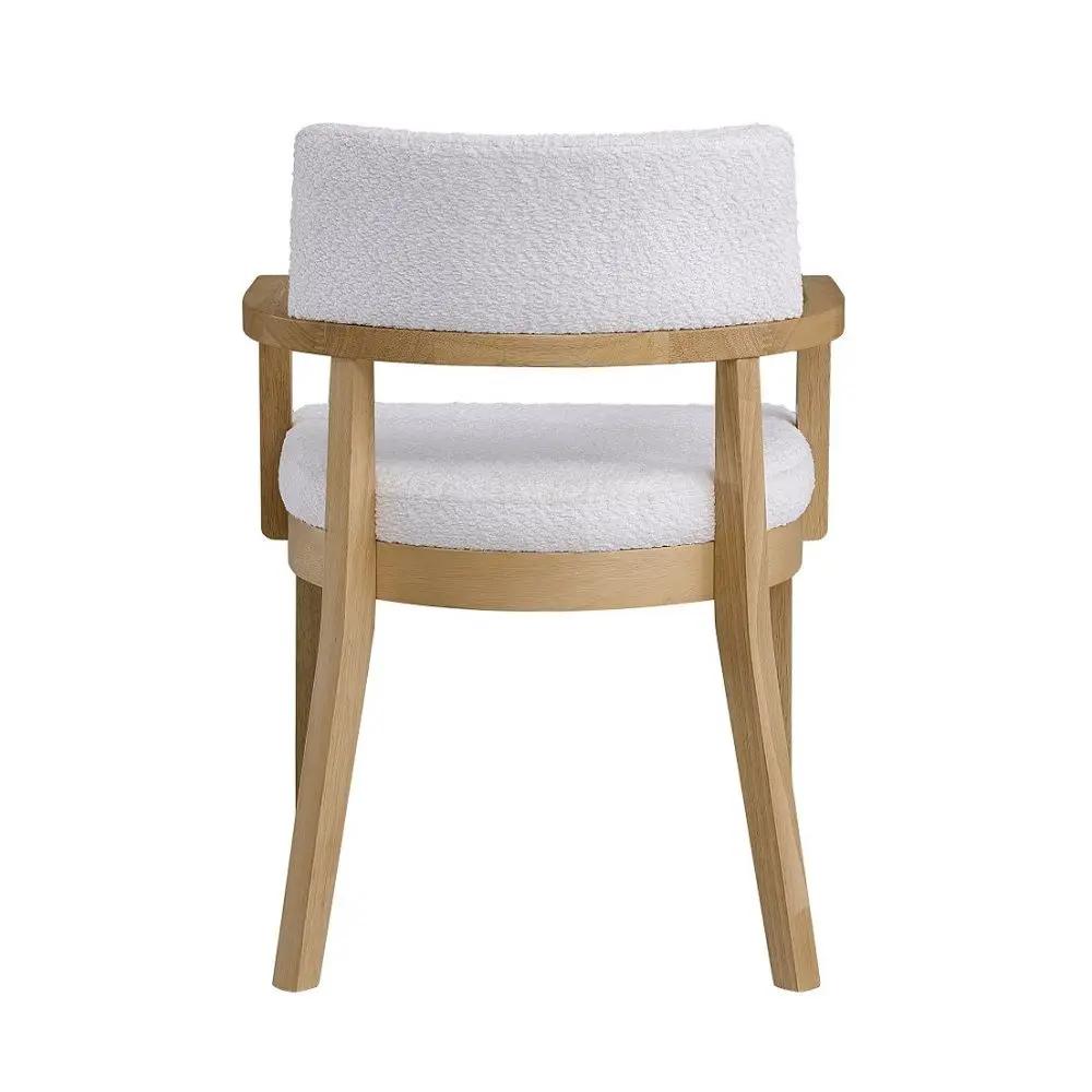 Kasem - Arm Chair (Set of 2) - Gorge Fabric & Oak by Unique Piece Furniture