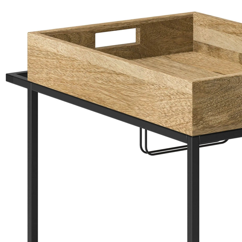 Simons - Bar Cart - Natural by Unique Piece Furniture