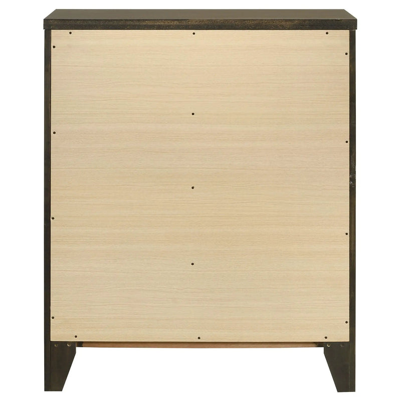 Wilkes 4-drawer Chest of Drawers Dark Cocoa by Unique Piece Furniture