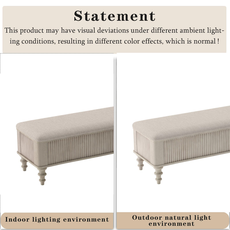 Multi Functional Storage Ottoman Bench by HouseOfZazla