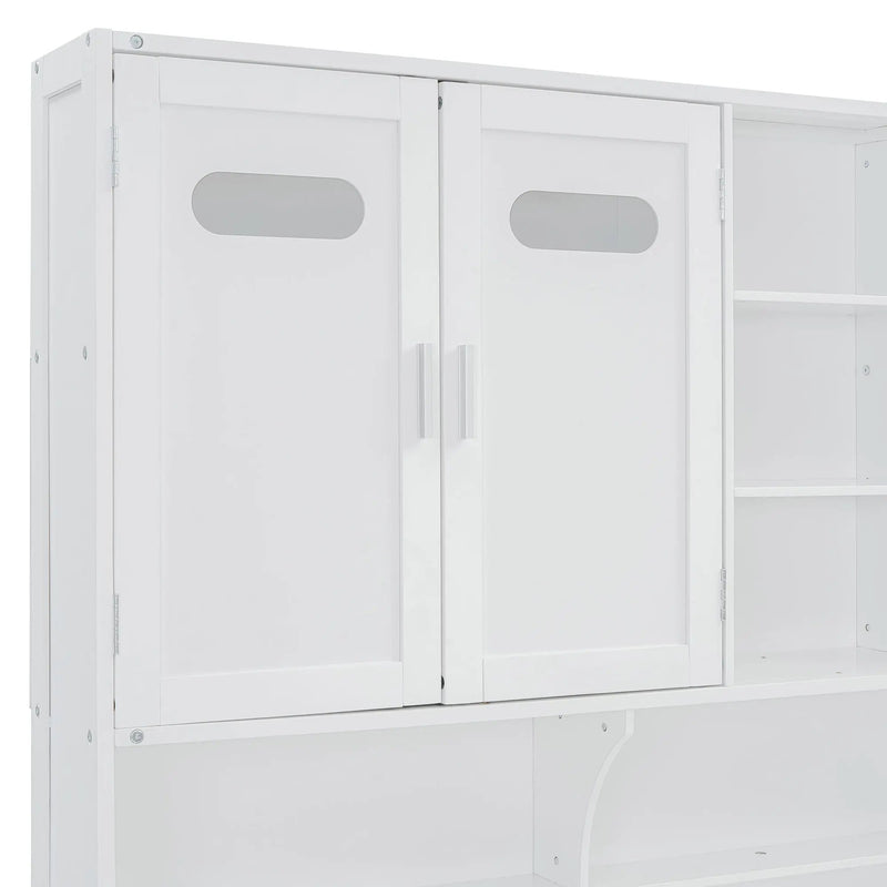 Daybed With All-In-One Cabinet And Shelf by HouseOfZazla