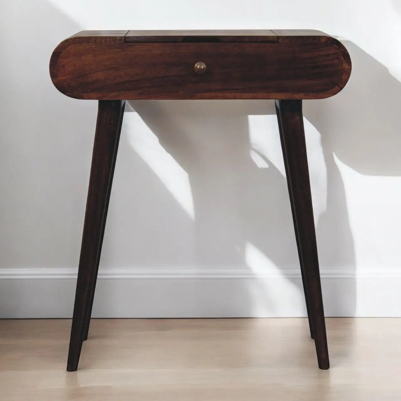 Mini Dressing Table With Foldable Mirror by HouseOfZazla