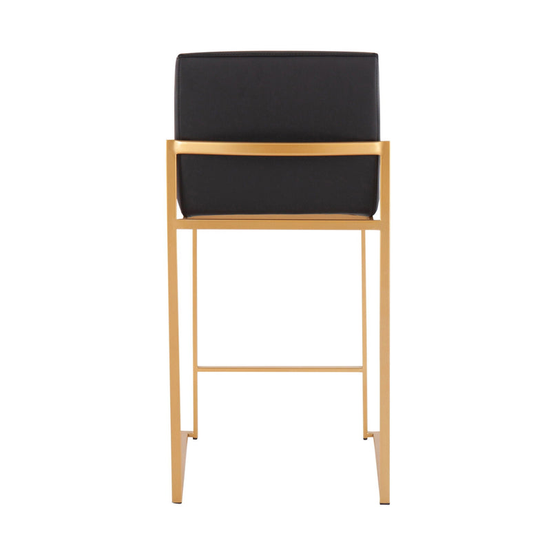 Fuji - Contemporary High Back Stylish Counter Stool by HouseOfZazla