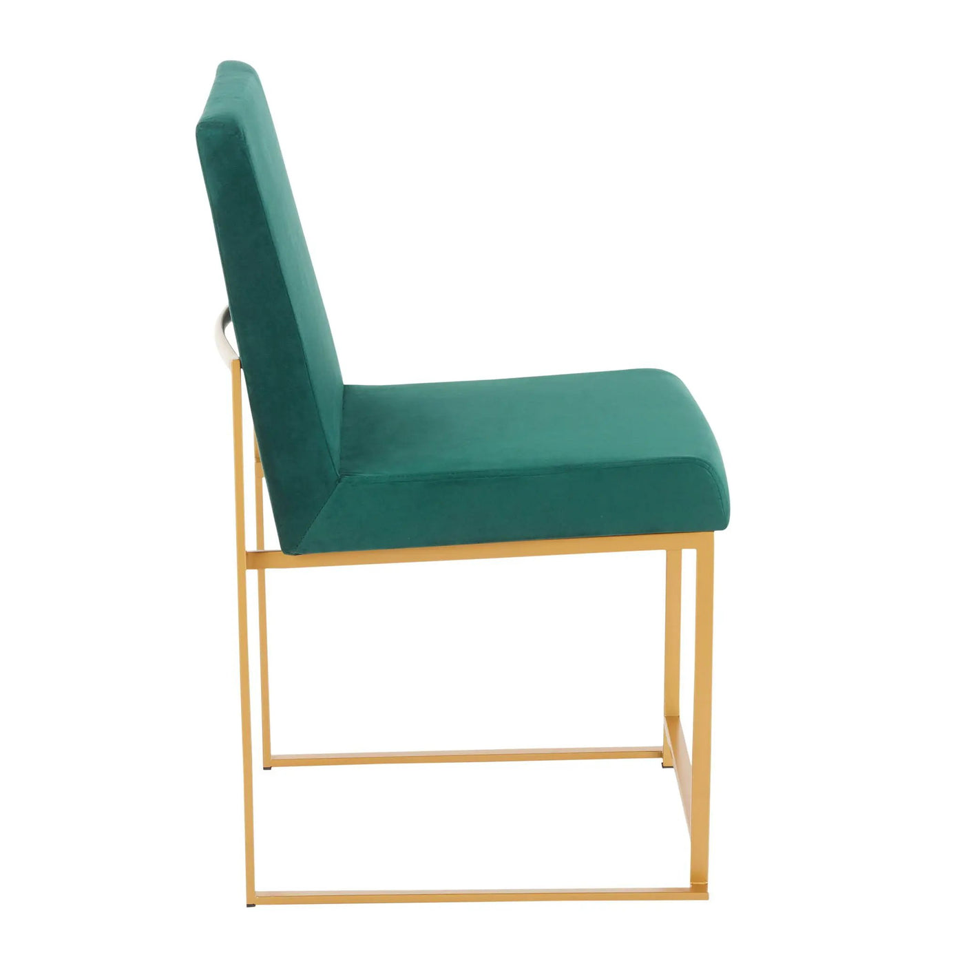 Fuji - Contemporary Stylish Frame, High Back Dining Chair (Set of 2) by HouseOfZazla
