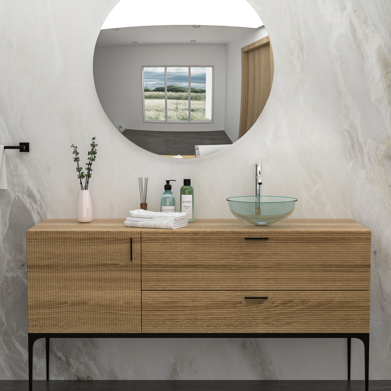Vessel Sink With Faucet And Pop-Up Drain by HouseOfZazla