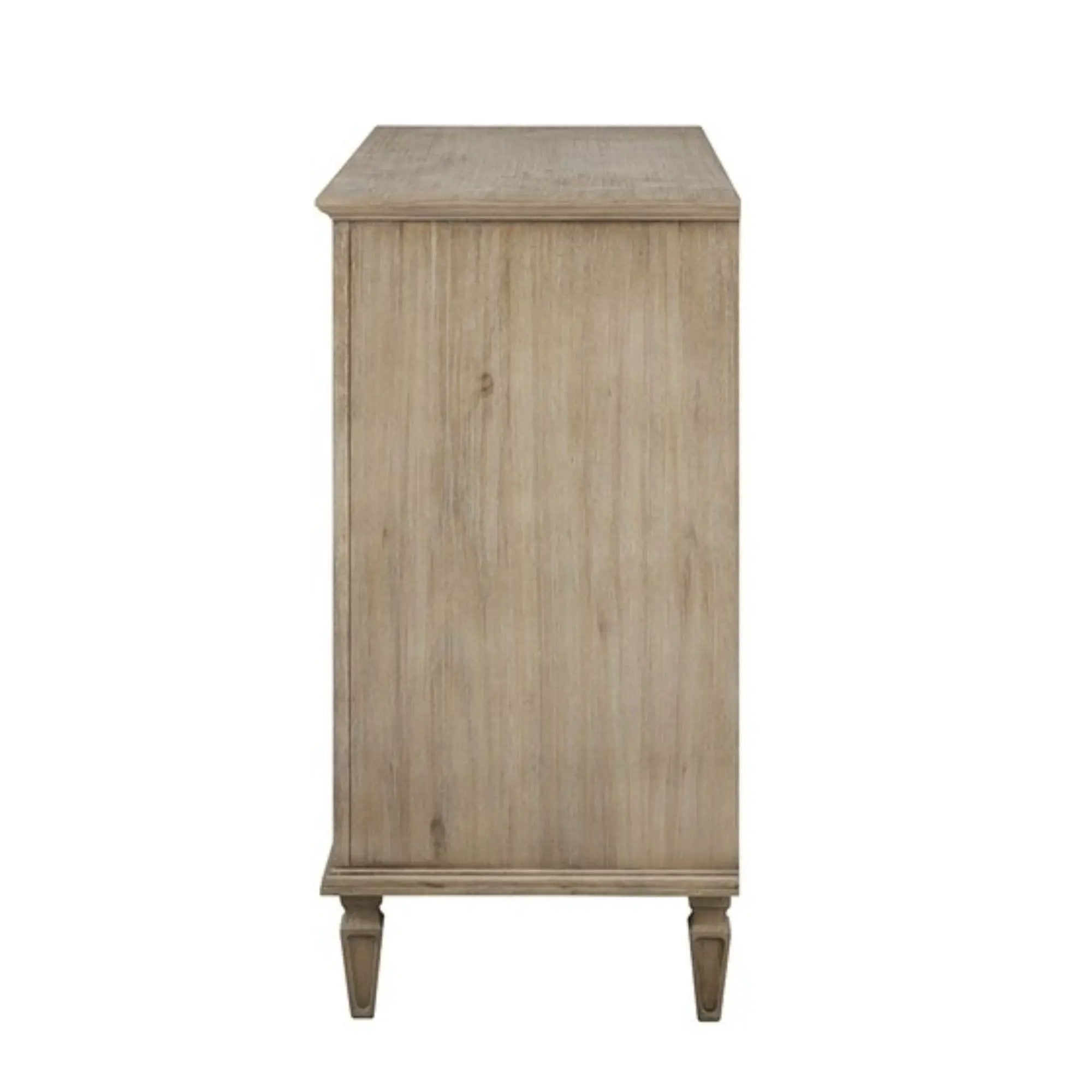 French Inspired Small Dresser - Wire Brushed Light Natural by HouseOfZazla