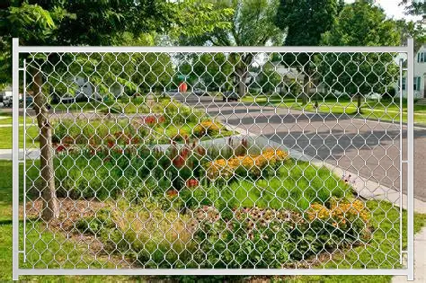 Adjustable 3.8FT Chain Link Walk Gate Kit by HouseOfZazla