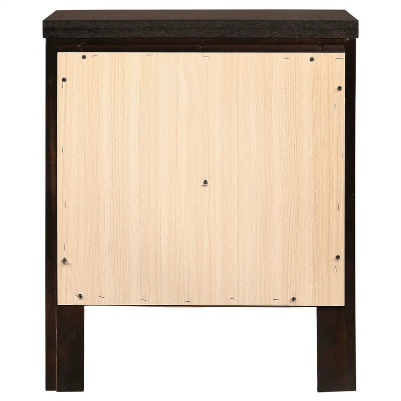 Carlton 2-drawer Nightstand Cappuccino by Unique Piece Furniture