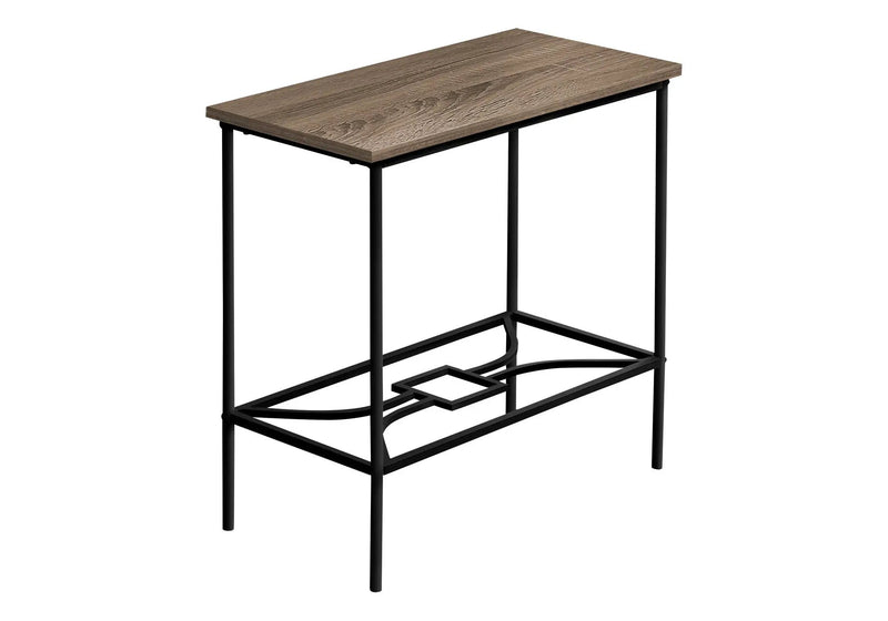 Accent Side Table, Narrow, Small, 2 Tier, Elegant Design by HouseOfZazla