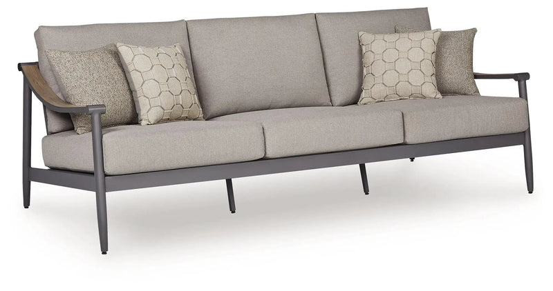 Ocean Beach - Sofa With Cushion - Gray by Unique Piece Furniture
