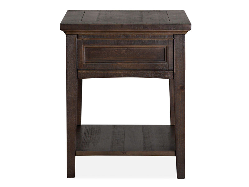 Westley Falls - Rectangular End Table - Graphite, photo 5 of 7