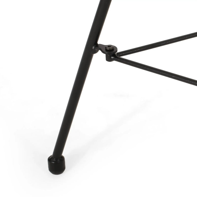 Nusa Modern Rattan Side Table With Tempered Glass Top by HouseOfZazla