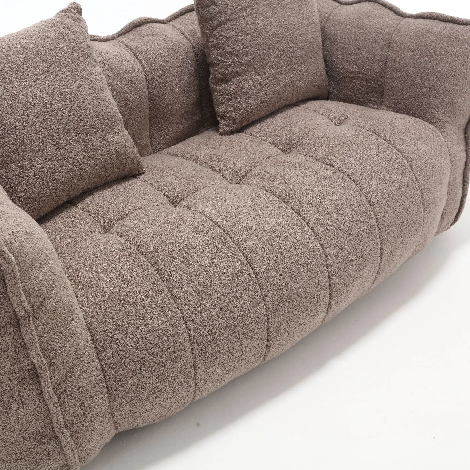 Cozy Beanbag Chair With High Resilience Foam Core For 2 by HouseOfZazla