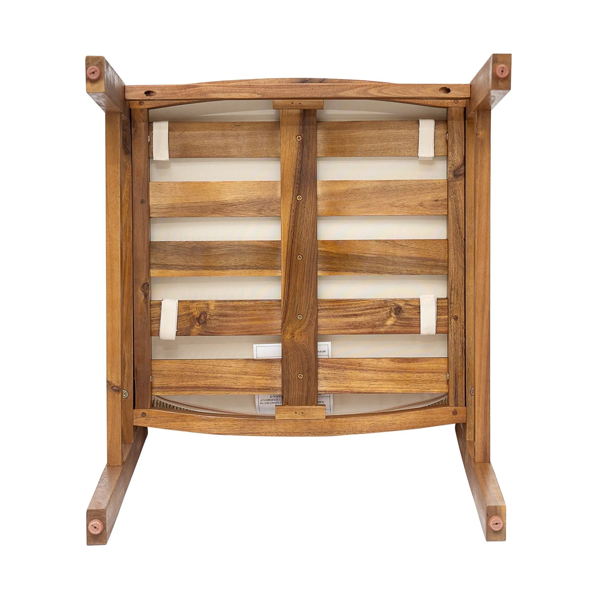 Outdoor 7 Pieces Acacia Wood Dining Set with Taiga 69 Table and Teak Finish by HouseOfZazla