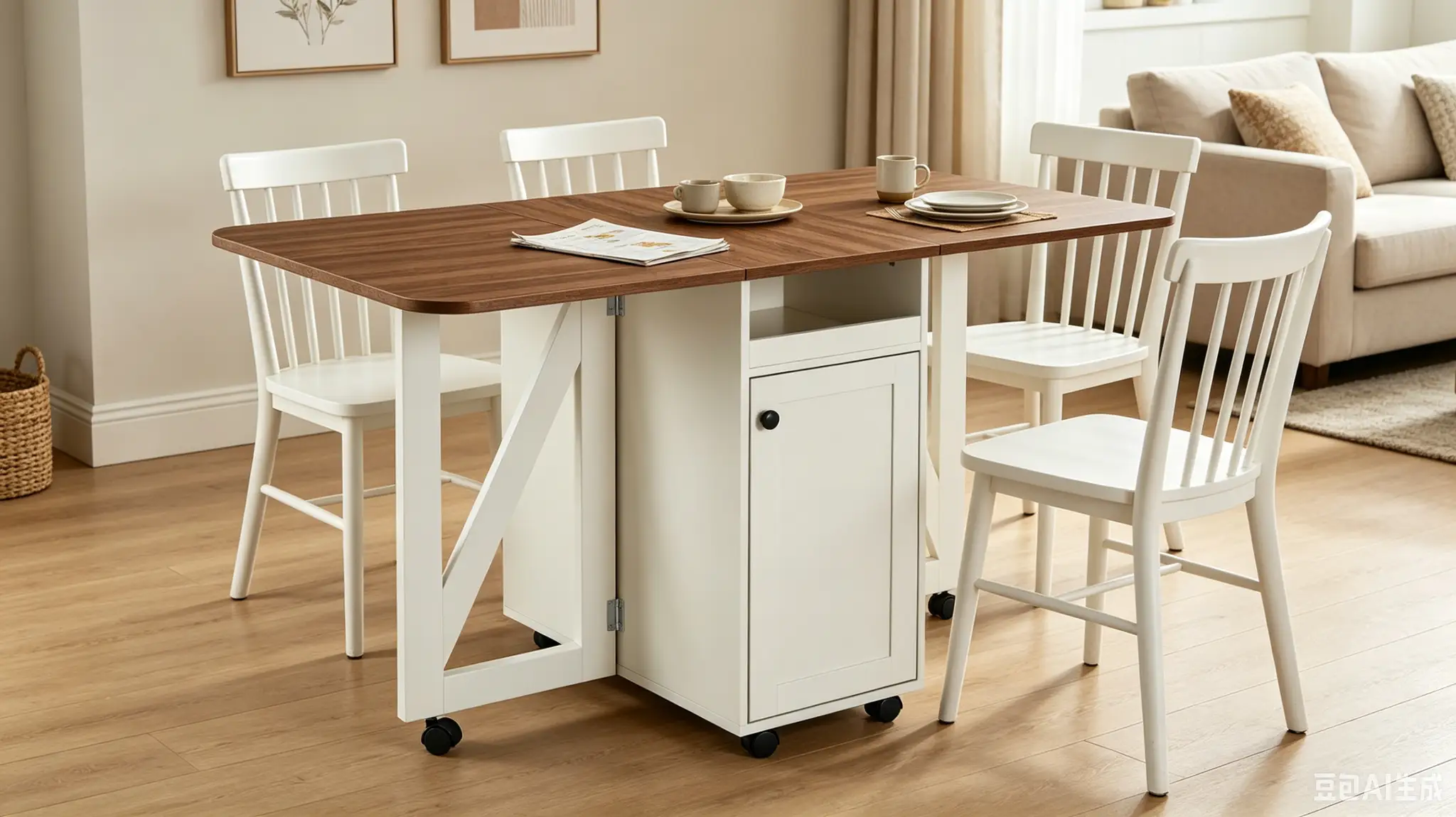 Foldable Dining Table by HouseOfZazla