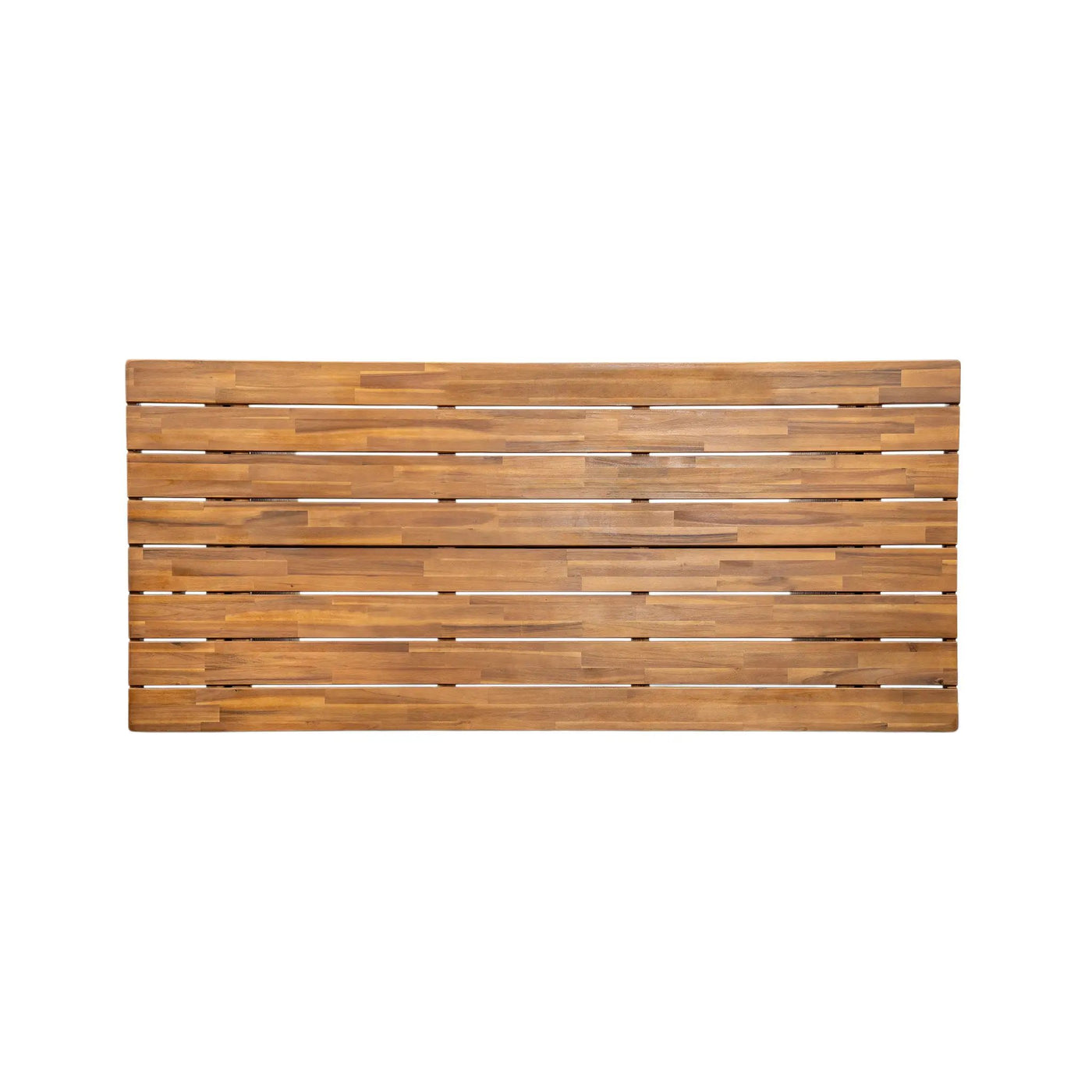 Outdoor 3 Piece Acacia Wood Dining Set with Handwoven Rattan Legs by HouseOfZazla