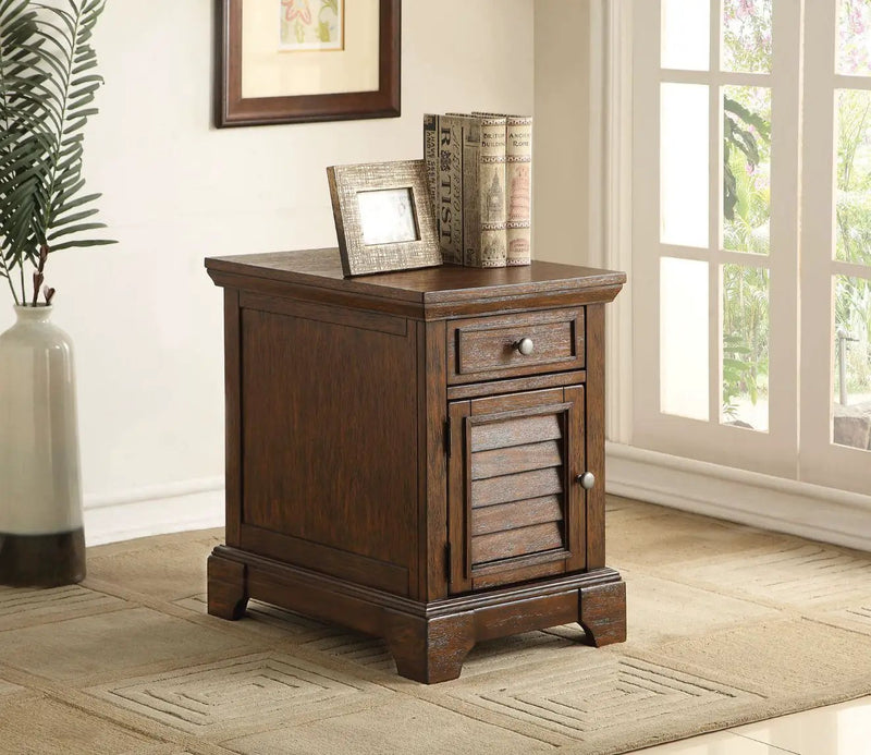 Evrard - Accent Table - Dark Oak by Unique Piece Furniture