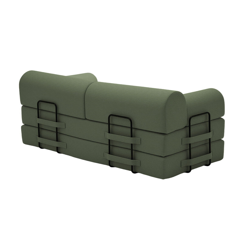 Convertible Sleeper Sofa Bed, Floor Lounge Couch For Living Room