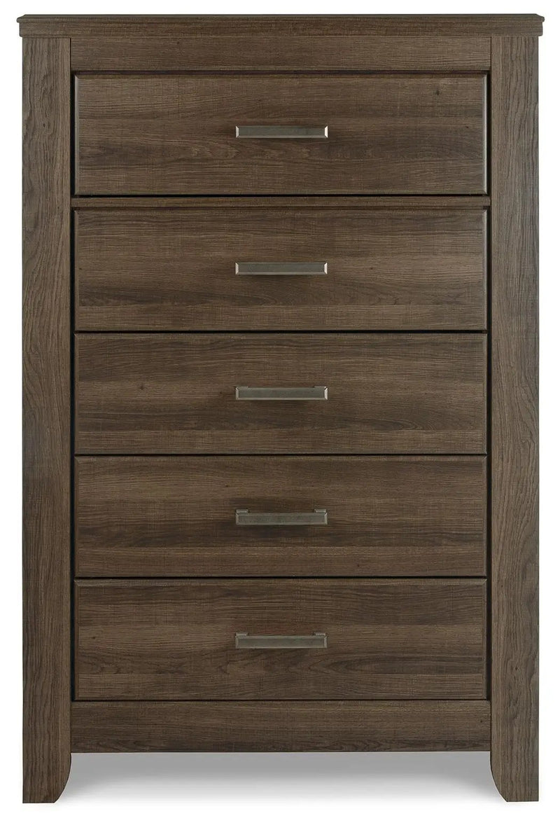 Juararo - Five Drawer Chest - Dark Brown by Unique Piece Furniture