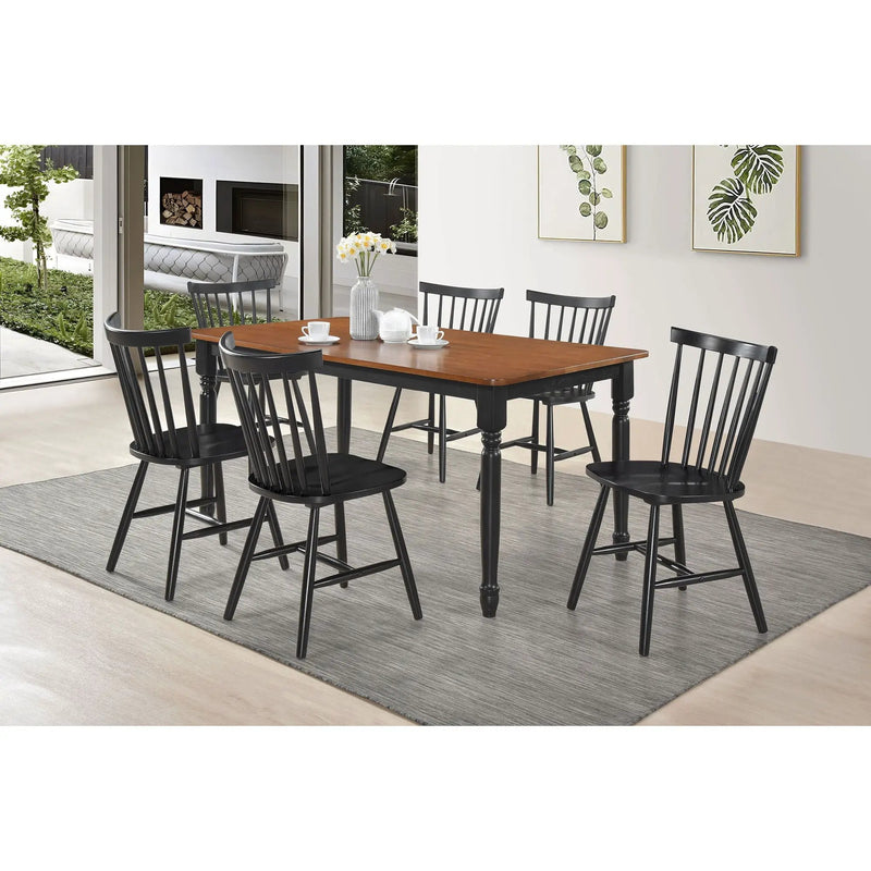 Hayward - Dining Table Rectangular Table With Rounded Edge Top - Walnut