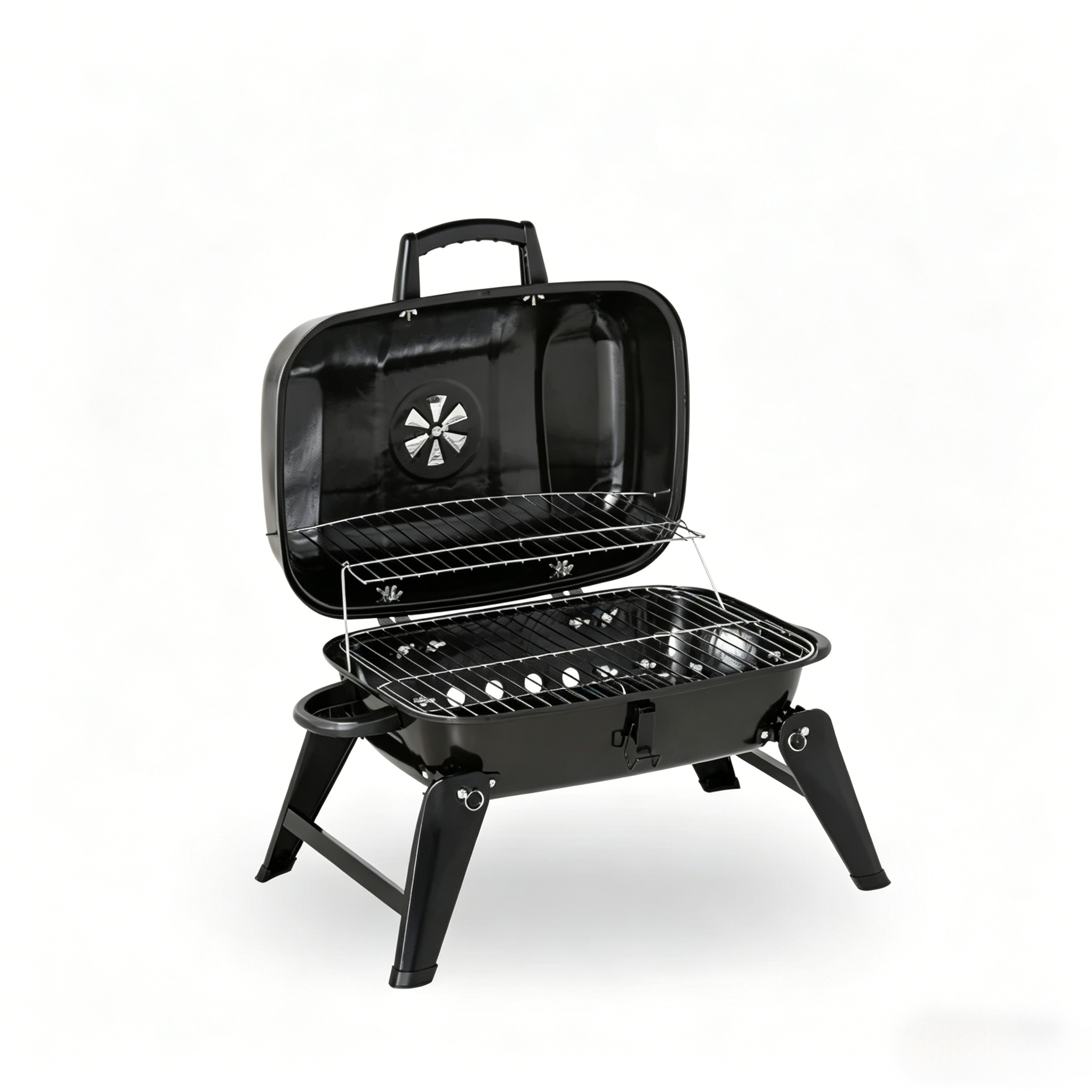 Small Portable Charcoal Grill by HouseOfZazla
